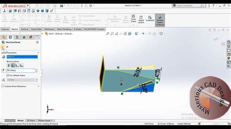 how to use sketched bend